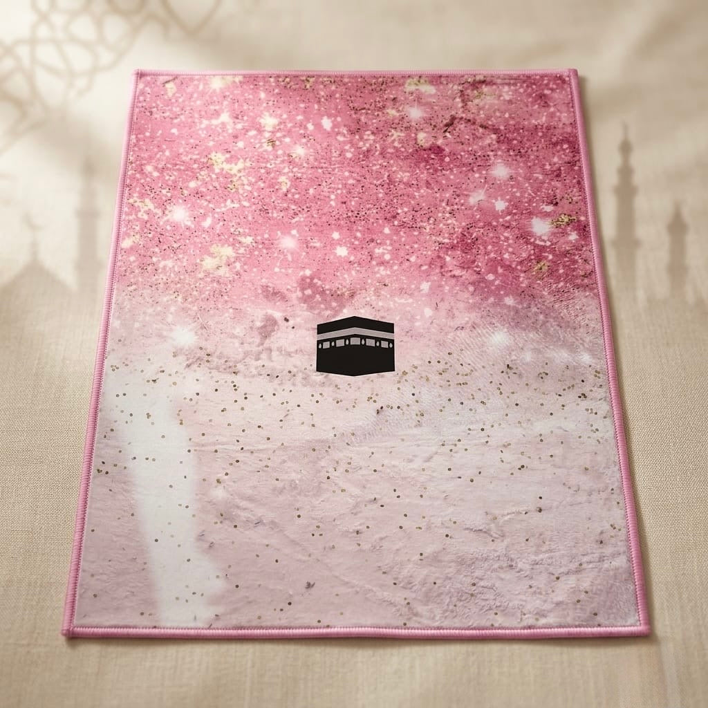Silver Carpet Prayer Mat – Janamaz Sajadah | 70 x 110 cm