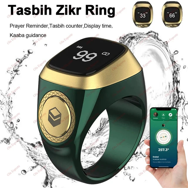 iQibla Zikr1 Lite – World's First Smart Tasbih Ring