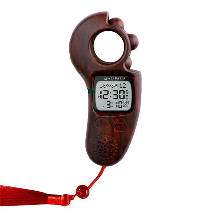 Digital Azan Tasbeeh Counter with Qibla & Hijri Calendar