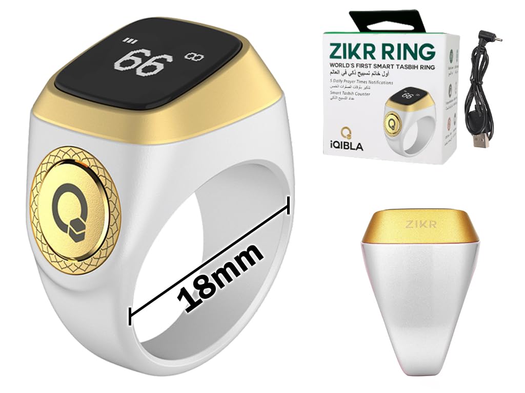 iQibla Zikr1 Lite – World's First Smart Tasbih Ring