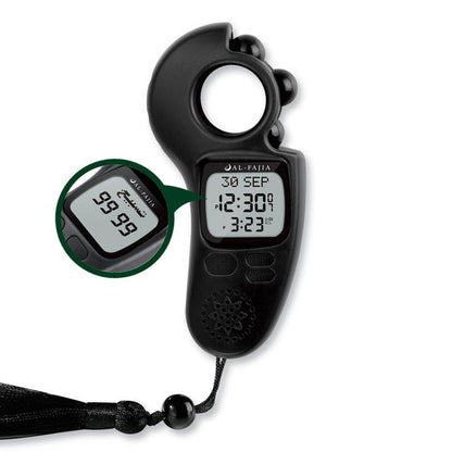 Digital Azan Tasbeeh Counter with Qibla & Hijri Calendar