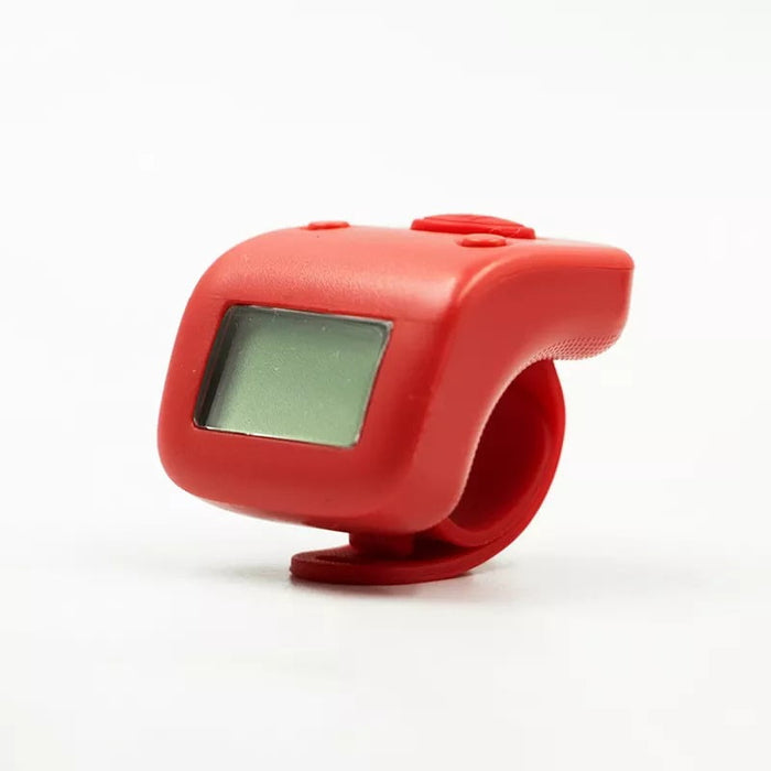 Rechargeable LED Finger Counter Tasbeeh – Digital Backlight Ring Counter for Zikr & Prayer