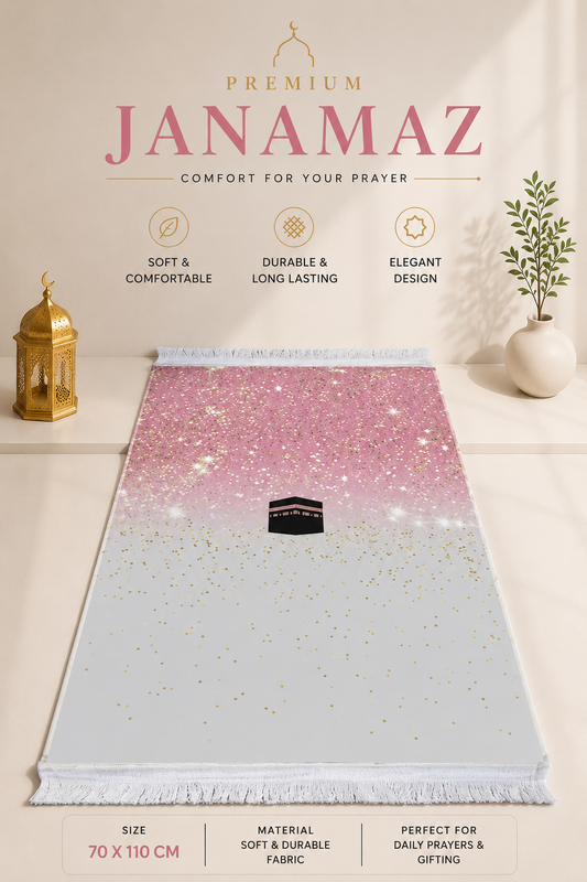 Silver Carpet Prayer Mat B12