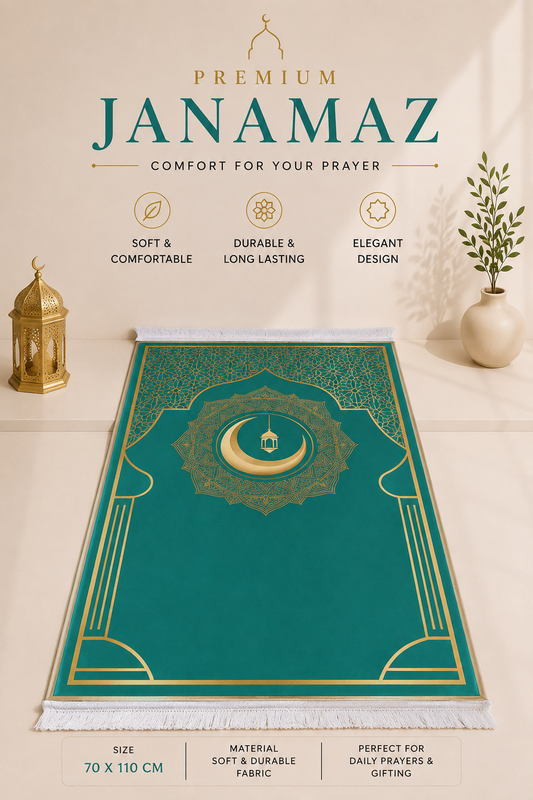 Silver Carpet Prayer Mat B7