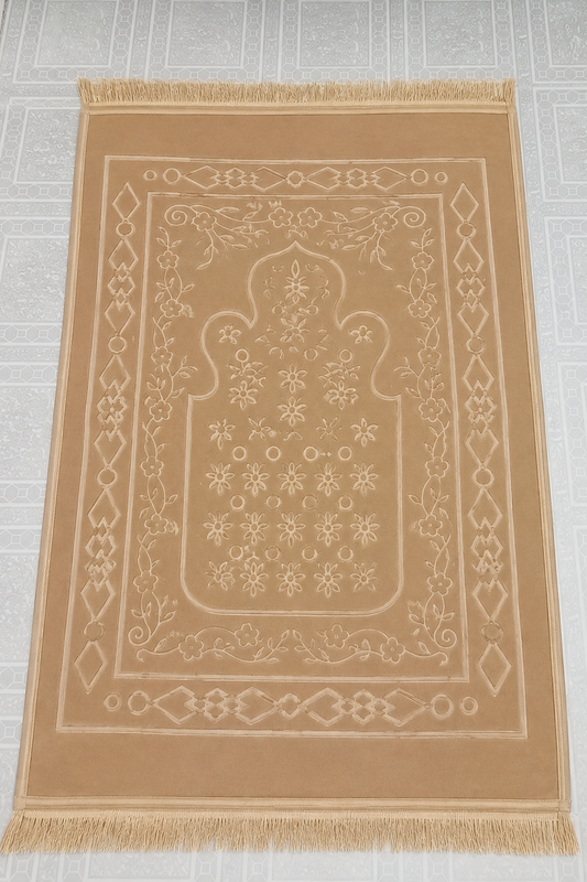 Self Embossed Prayer Mat (Jainamaz) – Premium Quality