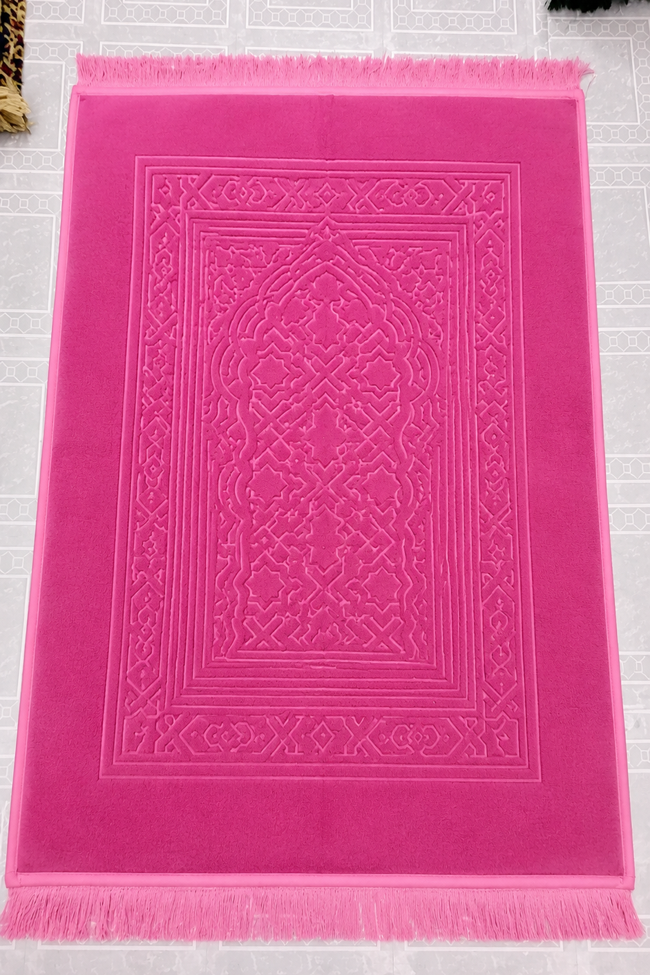 Self Embossed Prayer Mat (Jainamaz) – Premium Quality