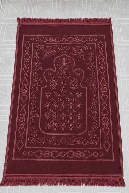 Self Embossed Prayer Mat (Jainamaz) – Premium Quality
