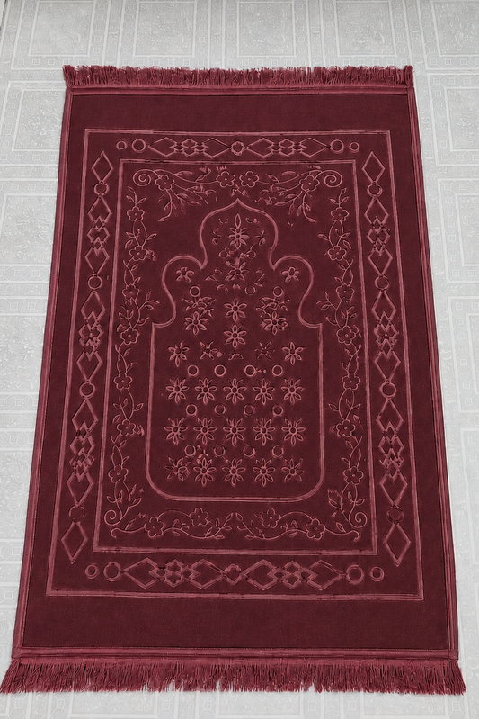 Self Embossed Prayer Mat (Jainamaz) – Premium Quality