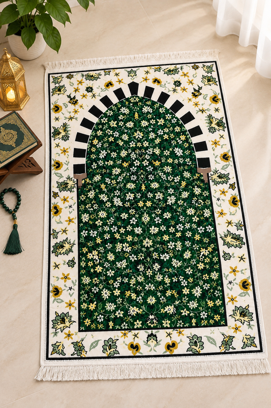 Silver Carpet Prayer Mat B17