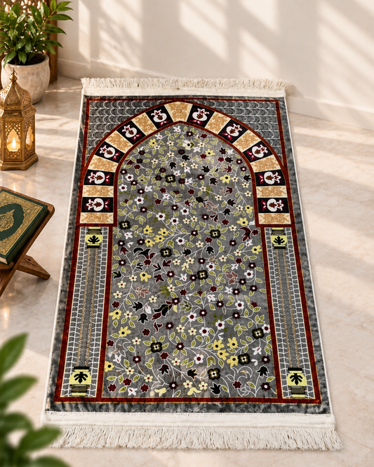 3D Golden Prayer Mat Plaque D31