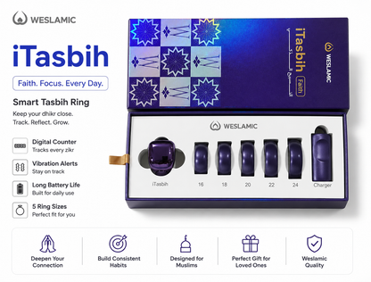 WESLAMIC iTasbih Smart Zikr Ring
