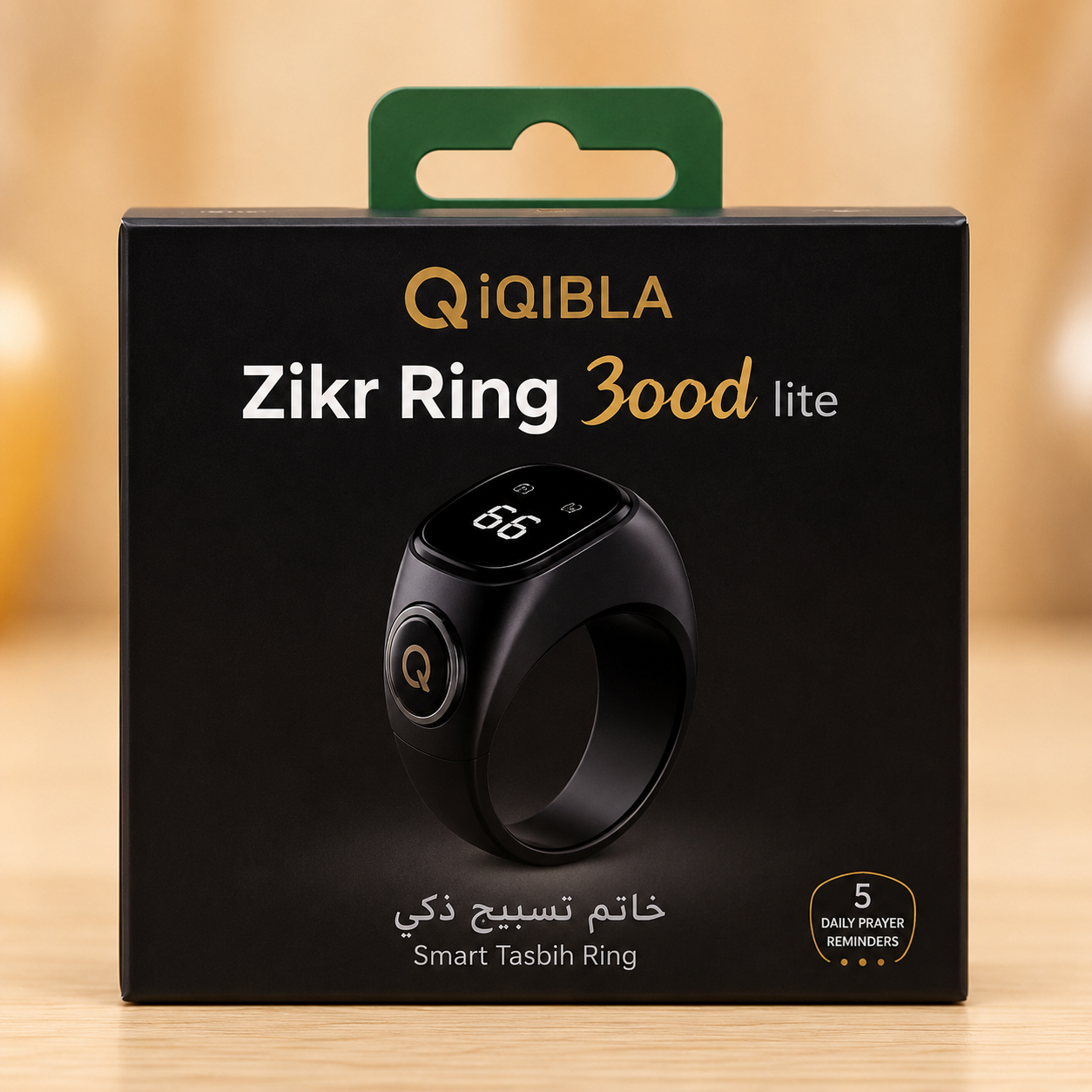 iQibla Zikr Ring Jood Pro – Smart Tasbih Ring