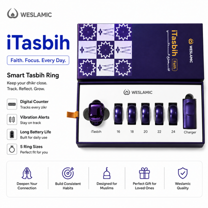 WESLAMIC iTasbih Smart Zikr Ring