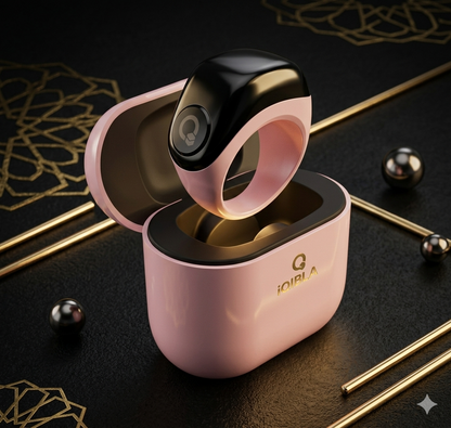 Iqibla Zikr Ring Jood – Smart Digital Tasbih Ring with OLED Display & Prayer Reminder