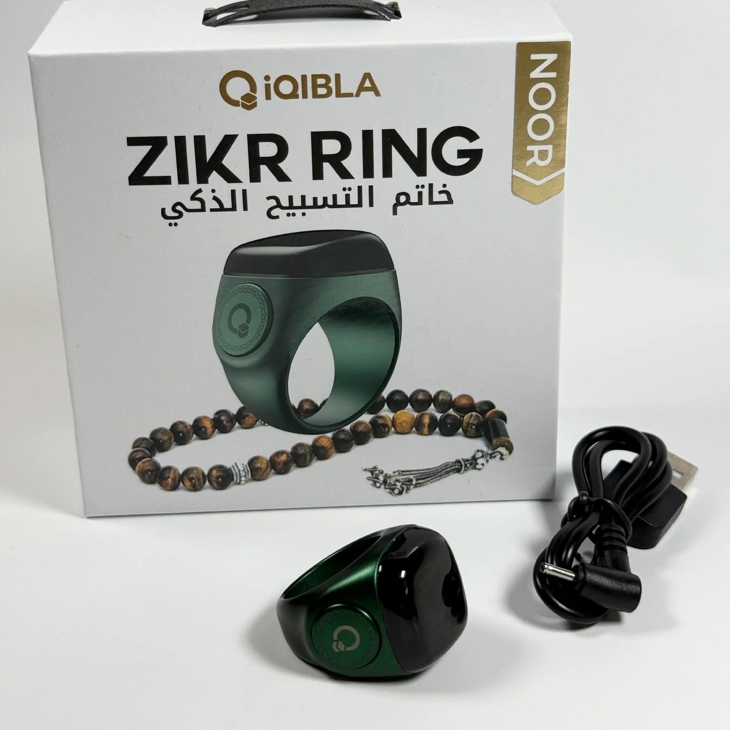 iQibla Zikr Ring Noor – Smart Tasbih Ring