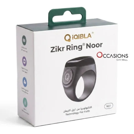 iQibla Zikr Ring Noor – Smart Tasbih Ring