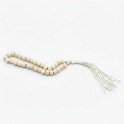 Enjeer 33 beads White Tasbih