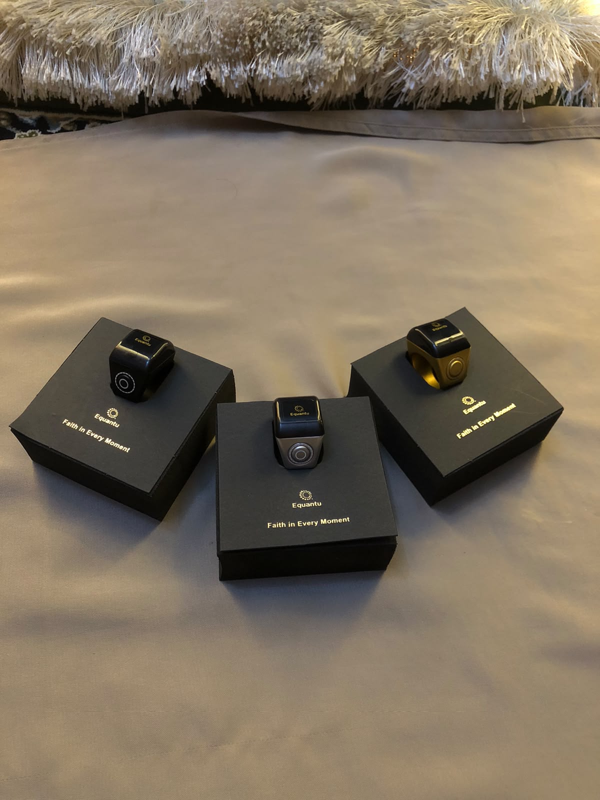 Equantu Smart Zikr Ring – Modern Digital Tasbih
