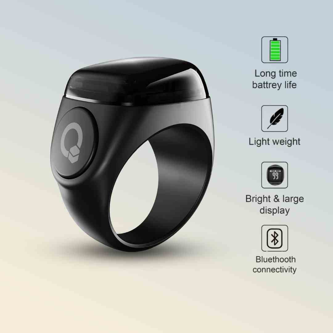 iQibla Zikr Ring Jood Pro – Smart Tasbih Ring